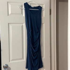 Navy blue Maternity dress